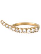 Sophie Bille Brahe 'moon Stairs' Ring - Metallic