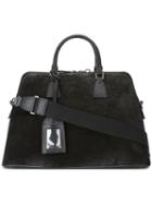Maison Margiela Large 5ac Tote, Men's, Black, Leather/polyester/cotton