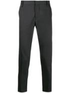 Entre Amis Tailored Slim Fit Trousers - Grey