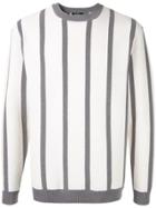 Guild Prime Striped Fitted Sweater - White