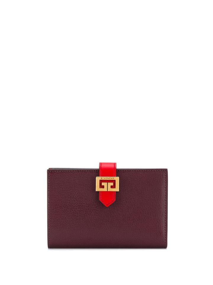 Givenchy Gv3 Bi-fold Wallet - Bordeau