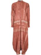 Issey Miyake Vintage Shibori Jumpsuit - Brown
