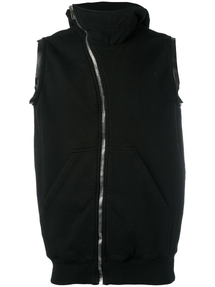 Rick Owens Drkshdw Zip Up Hoodie - Black