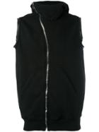 Rick Owens Drkshdw Zip Up Hoodie - Black