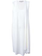 Stella Mccartney Nadine Dress, Women's, Size: 42, White, Viscose/acetate/spandex/elastane