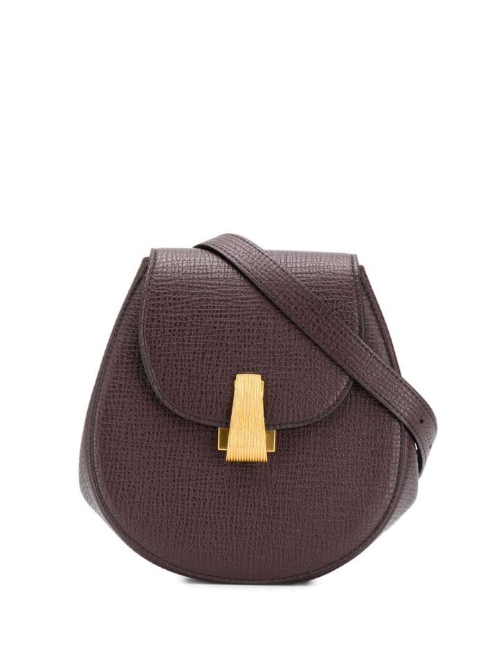 Bottega Veneta Foldover Top Crossbody Bag - Brown