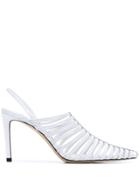 Jimmy Choo Thu 85 Pumps - White