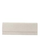 Rick Owens Textured Long Clutch, Women's, Nude/neutrals, Calf Leather/lamb Skin