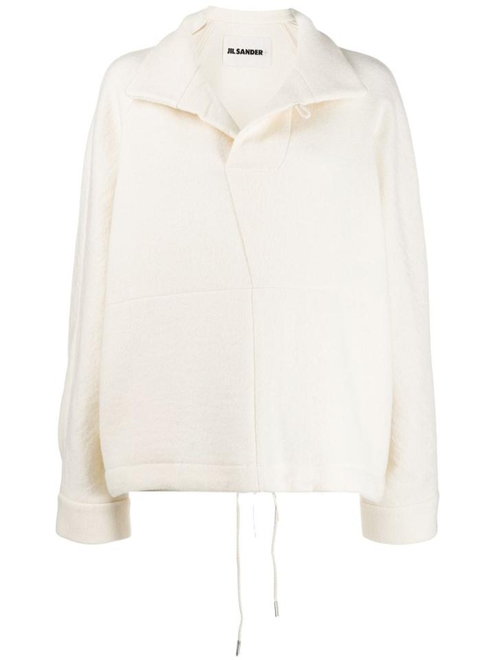 Jil Sander Knitted Toggle Jacket - Neutrals