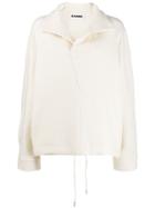 Jil Sander Knitted Toggle Jacket - Neutrals