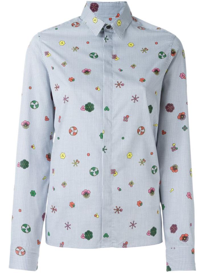 Kenzo Printed Shirt, Women's, Size: 42, Cotton