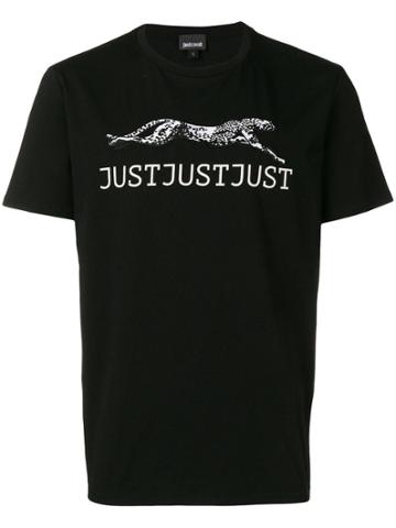 Just Cavalli 'just' T-shirt - Black