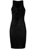 Tunic Tank Top - Women - Cotton - M, Black, Cotton, Area Di Barbara Bologna