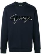 Giorgio Armani Gorgeous Sweatshirt - Blue