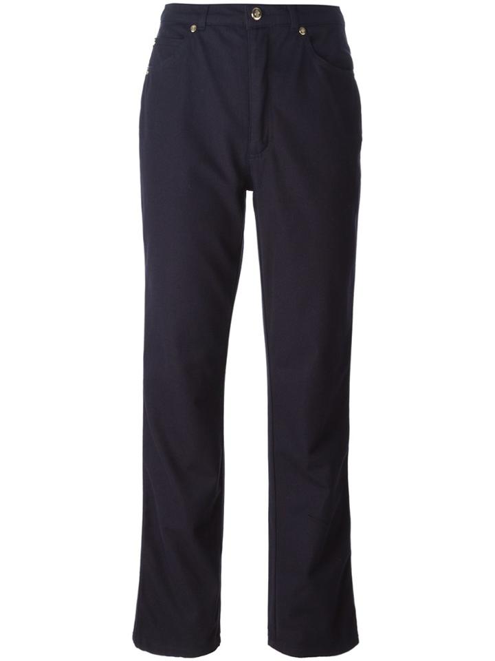 Escada Vintage High Waist Jeans - Blue