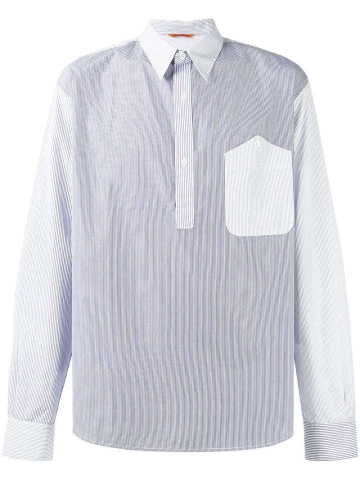 Barena - Rada Shirt - Men - Cotton - 54, Blue, Cotton