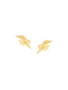 Maria Black 'wing' Reverse Earrings - Metallic