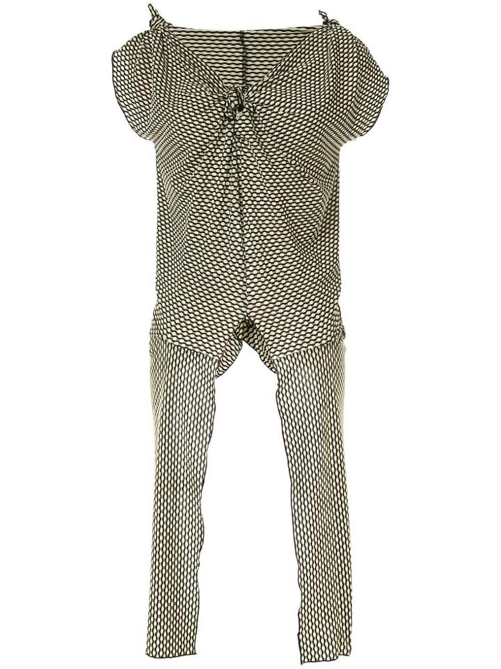 Rosetta Getty Knotted Split Top - White