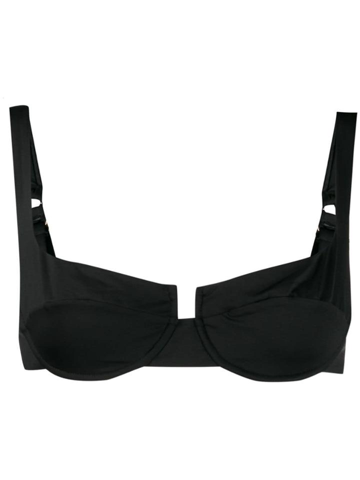 Reina Olga Brigitte Bikini Top - Black