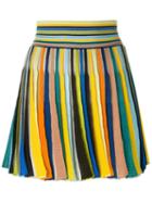 Missoni Pleated Knit Skirt, Women's, Size: 40, Rayon/nylon/silk/spandex/elastane
