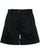 P.a.r.o.s.h. Pleated Shorts - Black