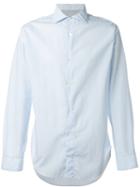 Eleventy Classic Button Down Shirt, Men's, Size: 41, Blue, Cotton