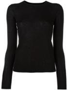 Joseph Fine Knit Jumper, Women's, Size: Small, Black, Wool/cashmere/silk