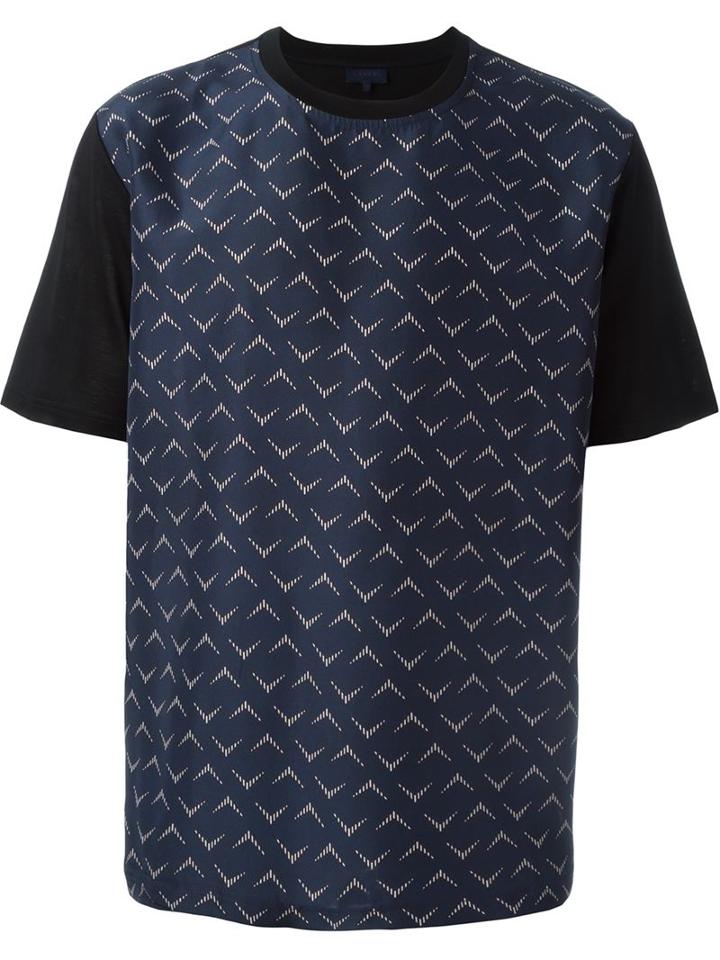 Lanvin Contrasted Sleeve T-shirt
