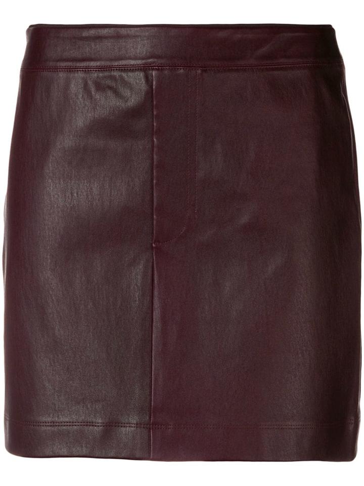 Helmut Lang Stretch Mini Skirt - Pink & Purple