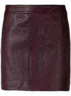 Helmut Lang Stretch Mini Skirt - Pink & Purple