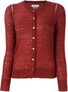Isabel Marant Étoile 'fairlea' Cardigan, Women's, Size: 36, Red, Alpaca/merino/polyamide