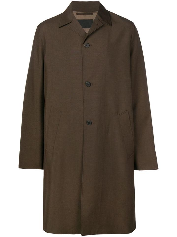 Prada Oversized Coat - Brown