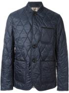 Burberry Quilted Classic Jacket - Blue