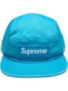 Supreme Washed Chino Twill Camp Cap - Blue