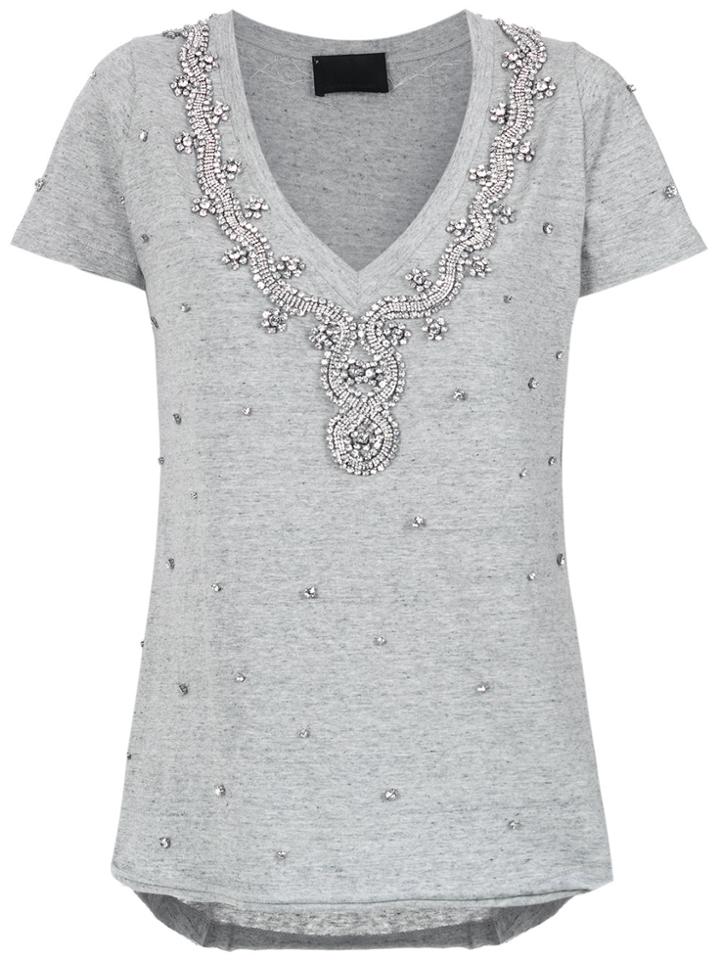 Andrea Bogosian Strass Embellished T-shirt - Unavailable