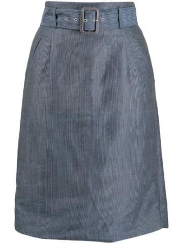 Vivienne Westwood Pre-owned 1980s Pinstripe Skirt - Blue