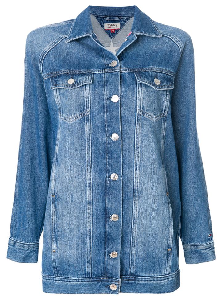 Tommy Jeans Star Denim Jacket - Blue