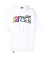 Vision Of Super Short Sleeve Hoodie - White
