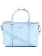 Gucci Vintage Gg 2way Hand Bag - Blue