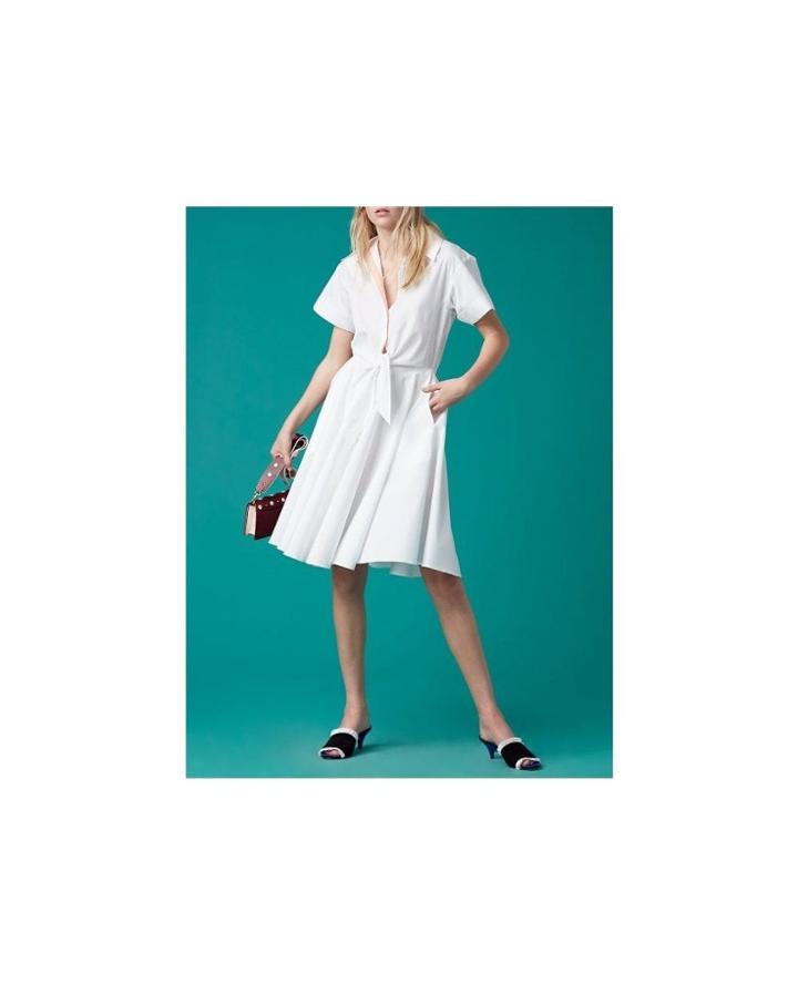 Dvf Diane Von Furstenberg Short Sleeve Collared - Unavailable