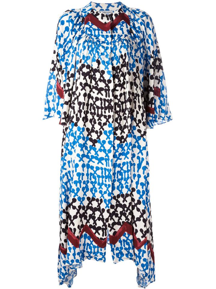 Tsumori Chisato Patterned Shift Dress, Women's, Size: Small, Rayon