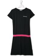 Calvin Klein Kids Dropped Waist Dress - Black