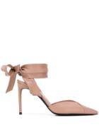 Max Mara Wrapped Ankle Pumps - Neutrals