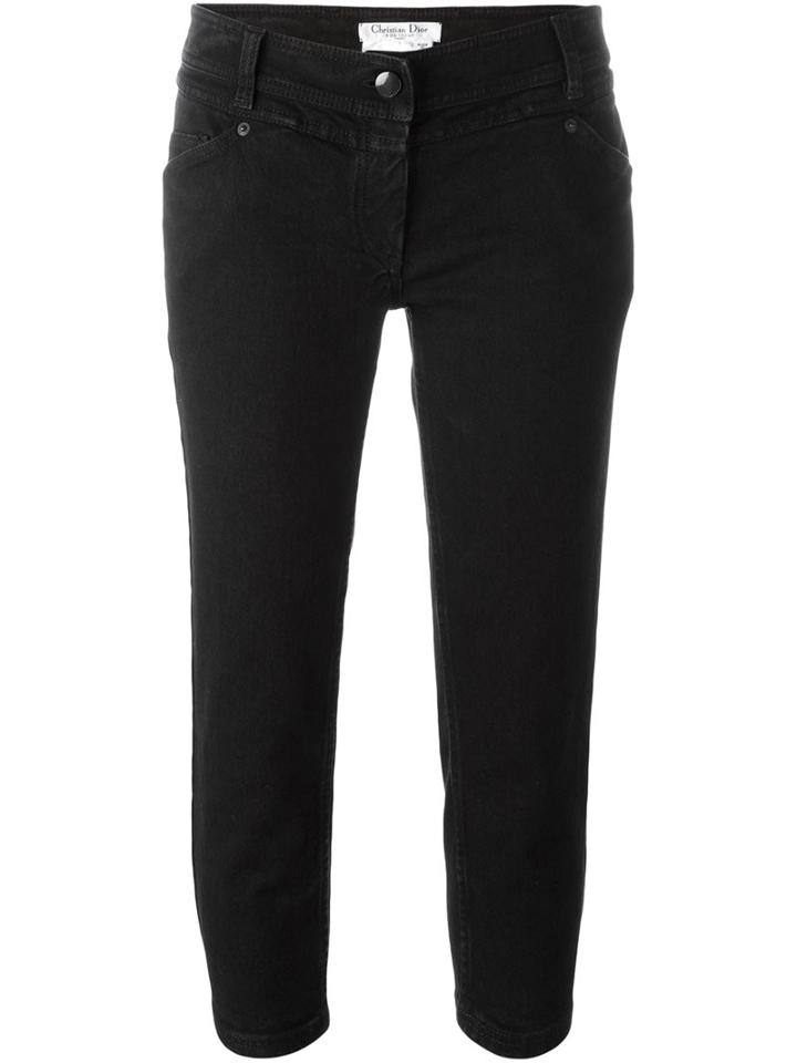 Christian Dior Vintage Cropped Jeans