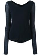 Kristensen Du Nord Scoop Neck T-shirt, Women's, Size: 1, Blue, Cotton