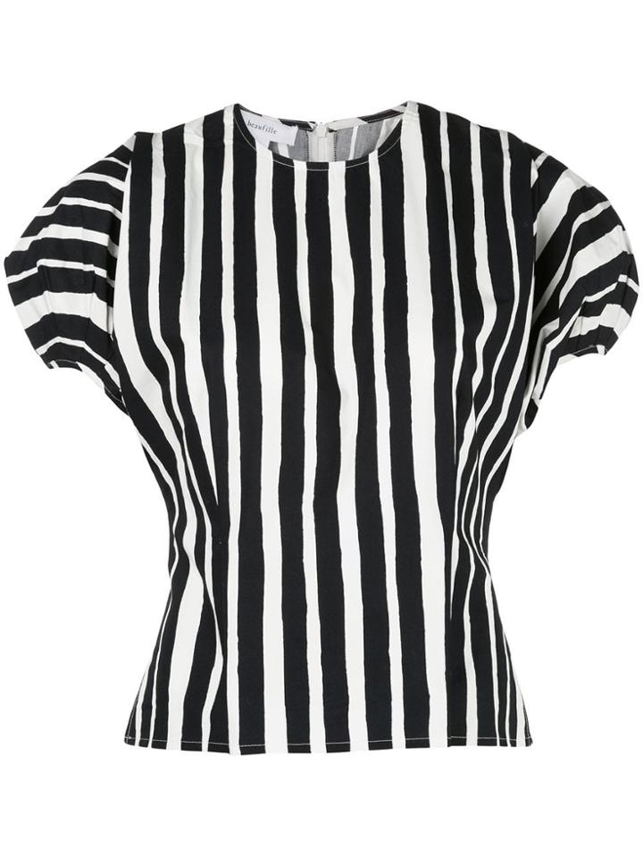 Beaufille Striped Ivey Blouse - Black