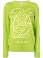 Michael Kors Collection Long Sleeved Sweater - Green