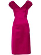 Tufi Duek Panelled V-neck Dress - 43760