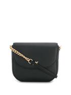 Michael Michael Kors Foldover Top Crossbody Bag - Black