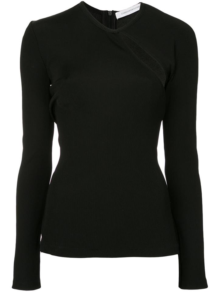 Christopher Esber Einspritz Underslit Sweater - Black
